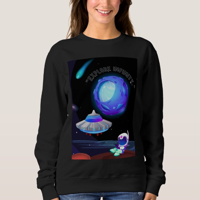 Sweatshirt Explorer l'Infini (Devant)