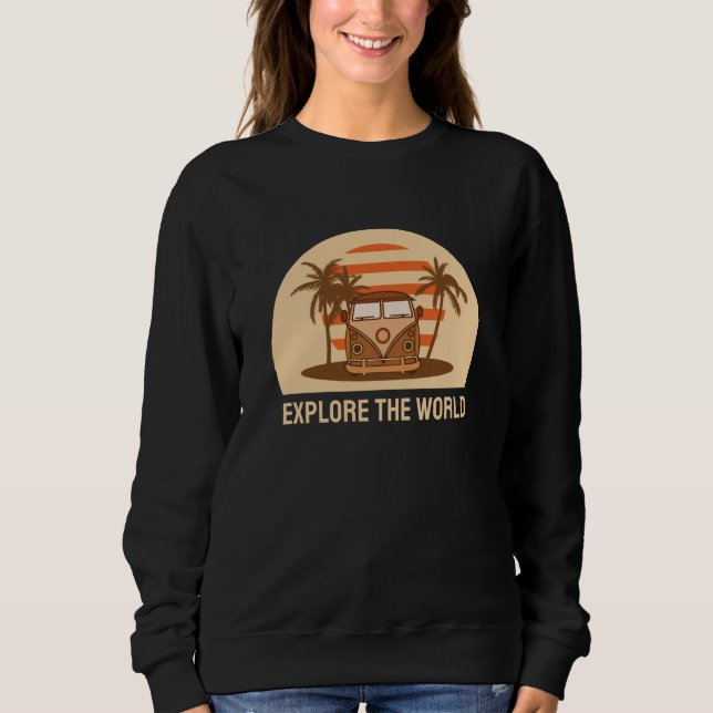 Sweatshirt Explorez Le Monde (Devant)