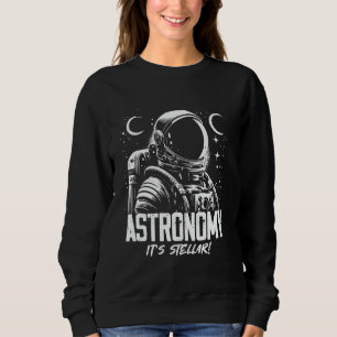 Sweatshirt Explorez l'univers astronaute de l'espace Galaxie