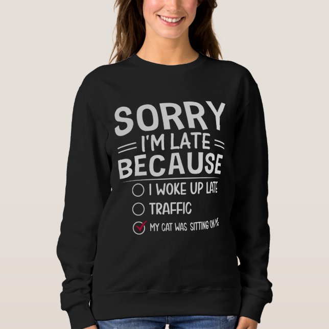 Sweatshirt Expressions sarcastiques classiques Styles de vie  (Devant)