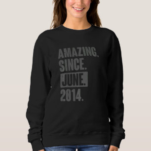 Sweatshirt Extraordinaire depuis juin 2014 8 ans 8e anniversa