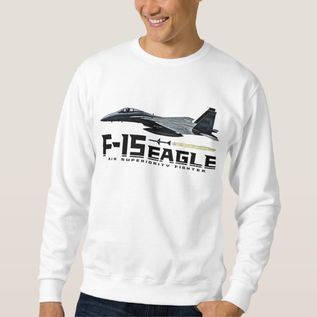 Sweatshirt F-15 Eagle (Devant)