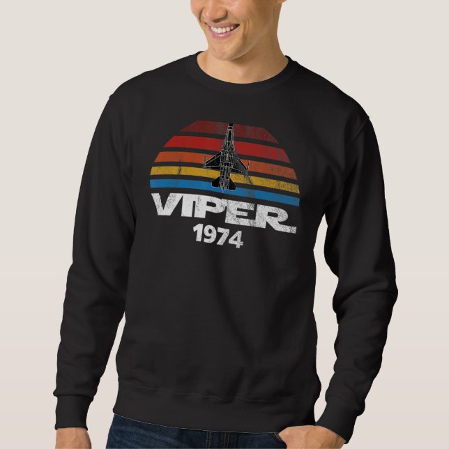 Sweatshirt F 16 Coucher de soleil en panne (Devant)