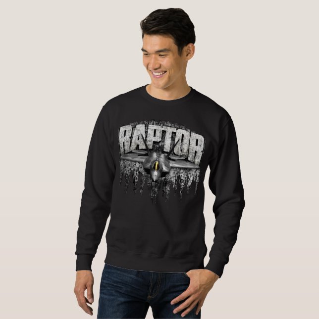 SWEATSHIRT F-22 RAPTEUR (Devant entier)