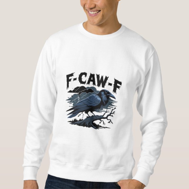 Sweatshirt F-Caw-F Minimal Clean (Devant)