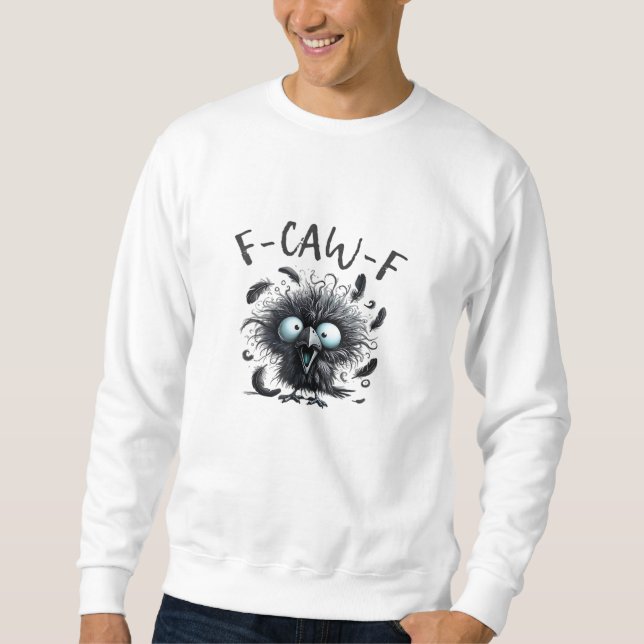 Sweatshirt F Caw F Style Rétro Classique (Devant)