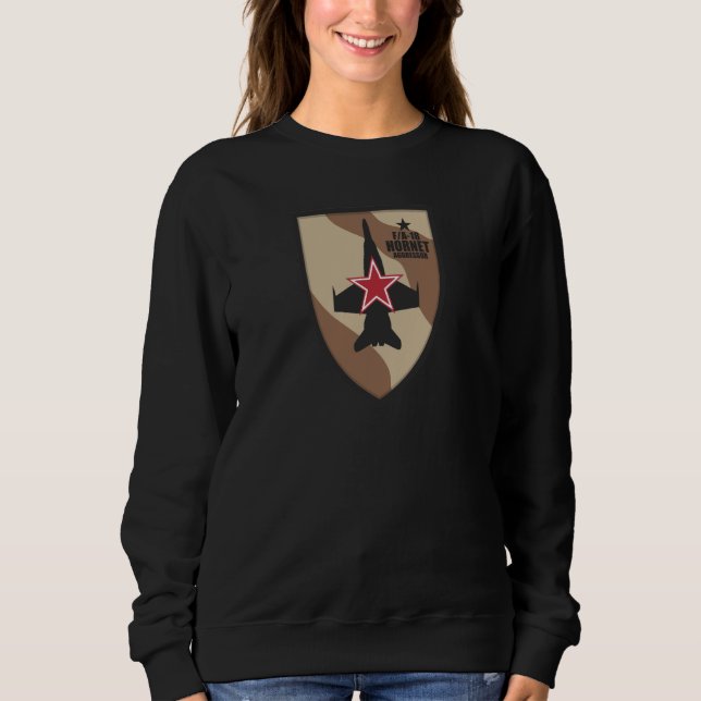 Sweatshirt FA 18 Hornet Aggresseur  1 (Devant)