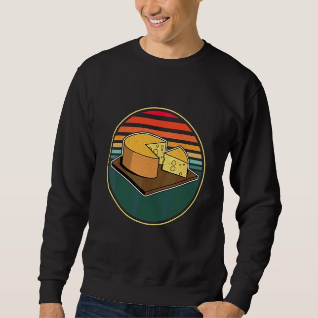 Sweatshirt Fabrication de fromage Profession (Devant)
