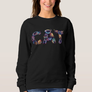 Sweatshirt Fabriqué à partir de chat