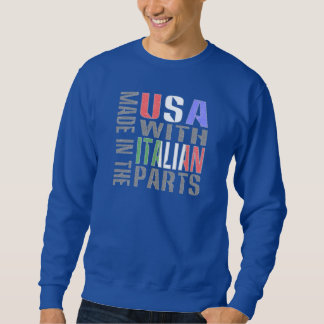 Sweatshirt Fabriqué aux États-Unis avec des pièces italiennes