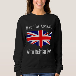 Sweatshirt Fabriqué En Amérique Avec Des Parties Anglaises Dr