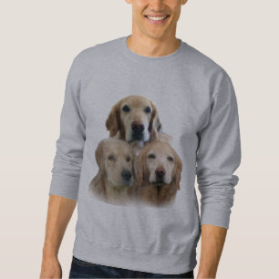 Sweatshirt fabuleux de visages de chiens d'arrêt