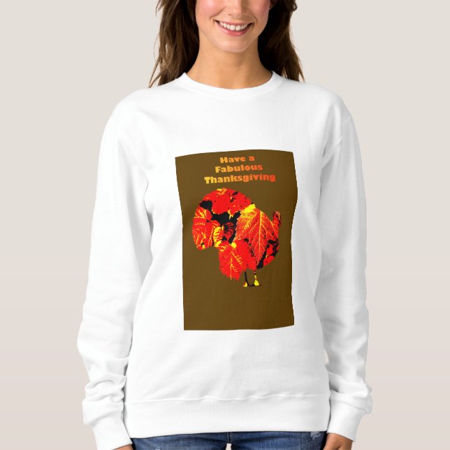Sweatshirt Fabuleux Thanksgiving (Devant)