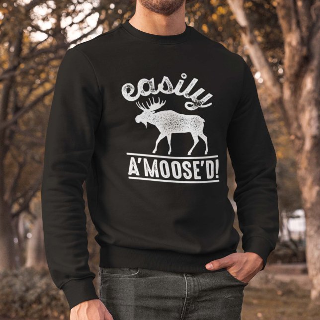 Sweatshirt Facilement A’Moose’D (Créateur téléchargé)
