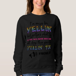 Sweatshirt Facilement Distrait Par Le Vin Et Les Poodles Wi-F