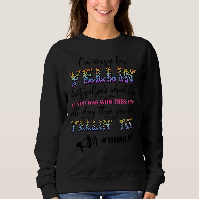 Sweatshirt Facilement Distrait Par Le Vin Et Les Poodles Wi-F (Devant)