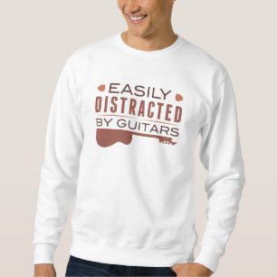 Sweatshirt Facilement Distrait Par Les Guitares