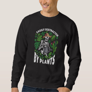 Sweatshirt Facilement Distrait Par Les Plantes Jardinier Jar