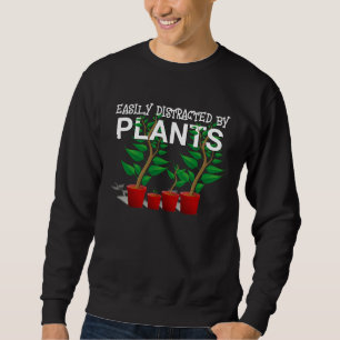 Sweatshirt FACILEMENT DISTRAIT PAR LES PLANTES Unisexe