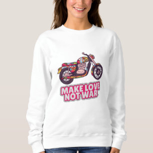 Sweatshirt Faire l'amour pas la guerre