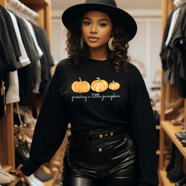 Sweatshirt Faire-part de grossesse automnale (Créateur téléchargé)