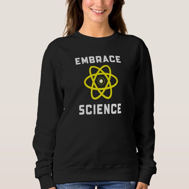 Sweatshirt Faire place à la science (Devant)