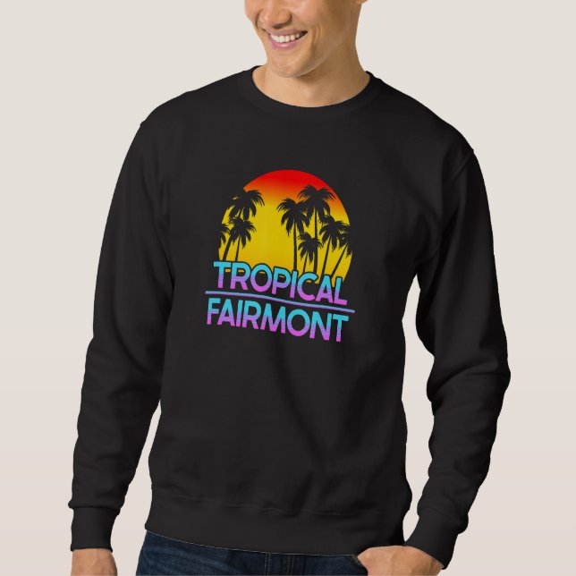 Sweatshirt Fairmont Minnesota drôle Météo ironique 1 (Devant)