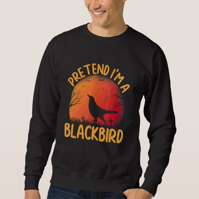 Sweatshirt Faisons comme si j'étais un groupe Blackbird pour  (Devant)