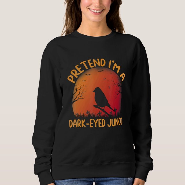 Sweatshirt Faisons comme si j'étais un Junco ardoisé correspo (Devant)