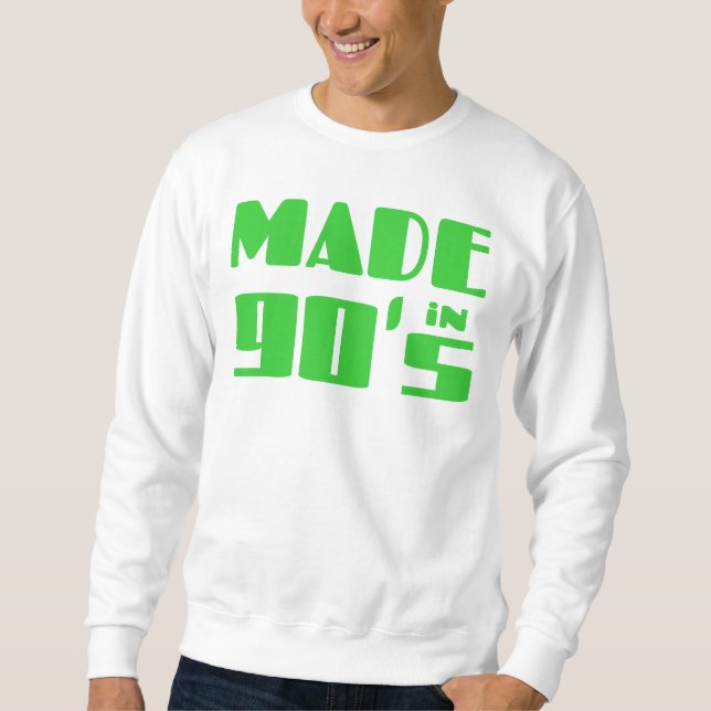 Sweatshirt Fait dans les années 90 (Devant)