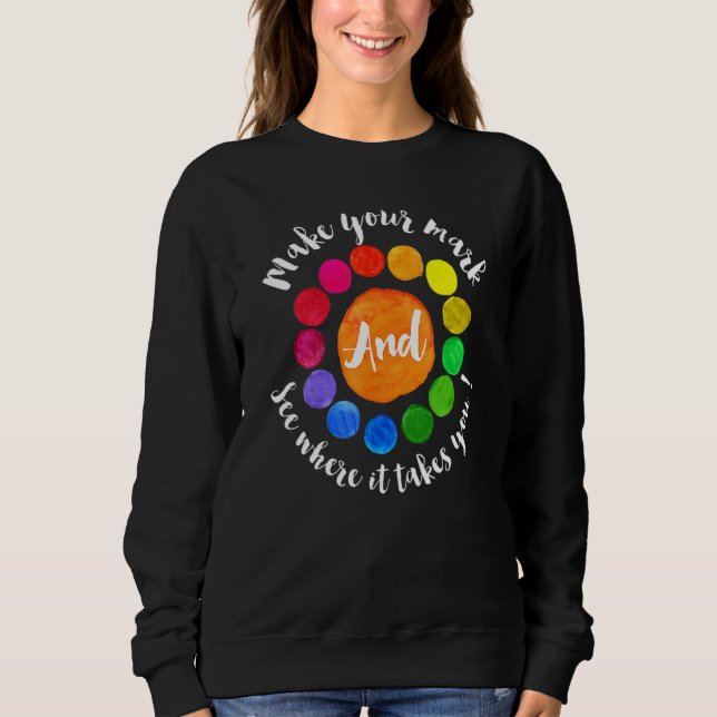 Sweatshirt Faites En Sorte Que Votre Marque Voir L'Emplacemen (Devant)