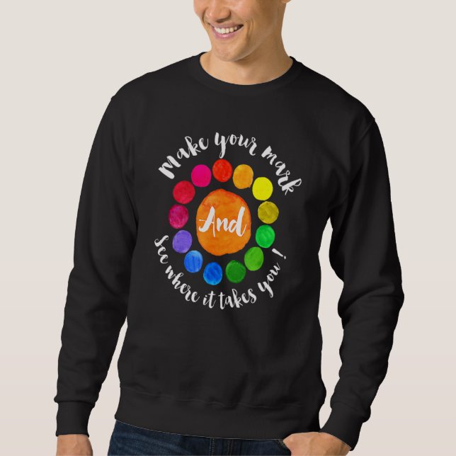 Sweatshirt Faites En Sorte Que Votre Marque Voir L'Emplacemen (Devant)