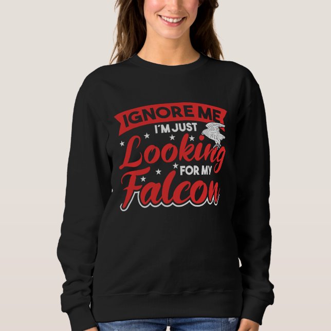 Sweatshirt falconry hawking ornithology gamehawking bird hunt (Devant)