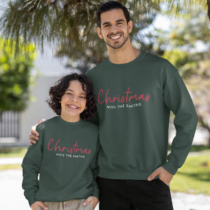 Sweatshirt Famille Christmas Stylish Trendy