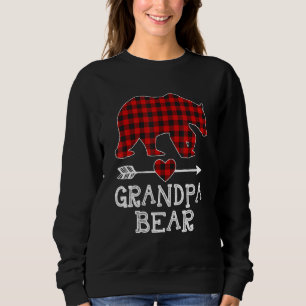 Sweatshirt Famille de pyjama correspondant à l'ours de grand-