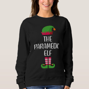Sweatshirt Famille d'elfe secouriste Groupe assorti Noël Paja