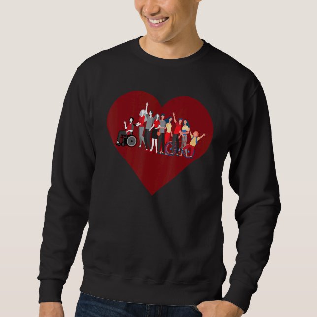 Sweatshirt Famille Et Amis (Devant)