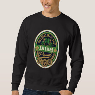 Sweatshirt Famille Irlandaise Unique et Cool pour Lui ou Elle