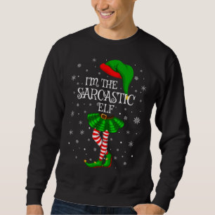 Sweatshirt Famille Je suis Le Felon Sarcastique Noël