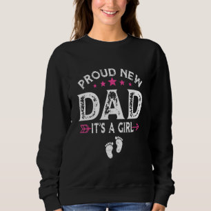 Sweatshirt Famille mignonne Genre Révéler Fier Nouveau Papa C