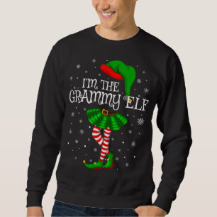 Sweatshirt Famille qui correspond Je suis le Grand Elfe Noël