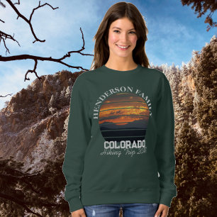 Sweatshirt Famille Réunion Couples vacances Randonnée Voyage 