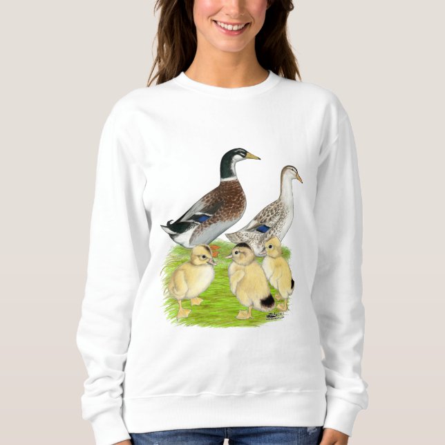 Sweatshirt Famille Silver Appleyard (Devant)