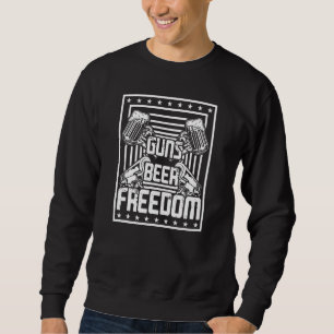 Sweatshirt Familles américaines Fières Fêtes des pères de dir