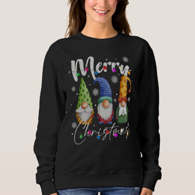 Sweatshirt Family Chirstmas Gnome 2022 (Devant)