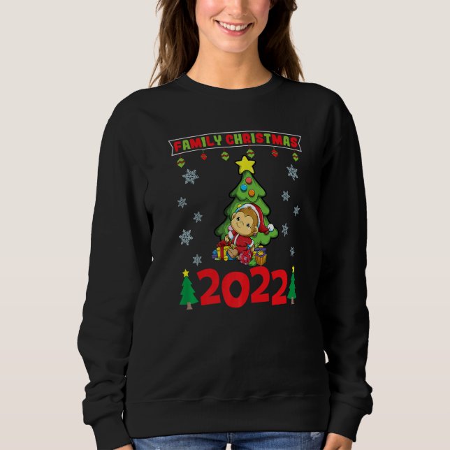 Sweatshirt Family Christmas 2022 Funny Matching Xmas Lover Pr (Devant)