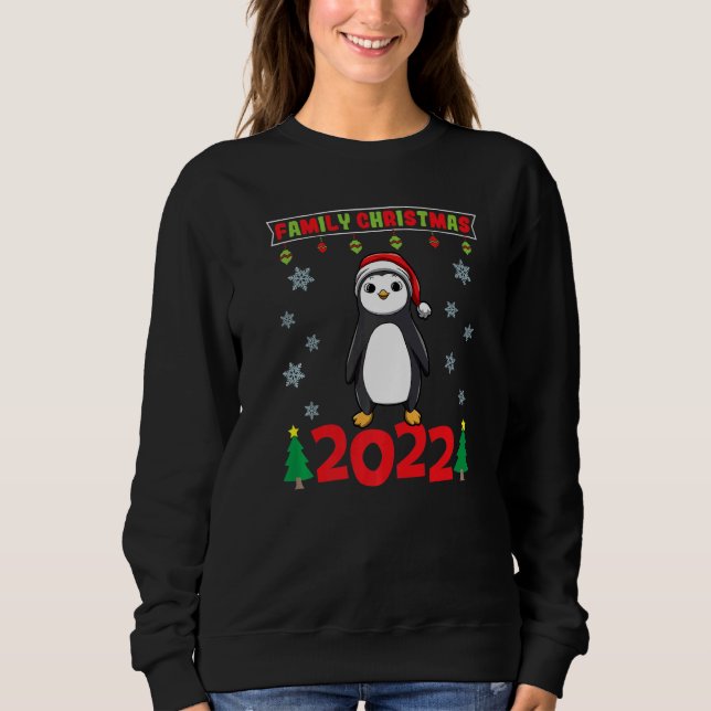 Sweatshirt Family Christmas 2022 Funny Matching Xmas Lover Pr (Devant)