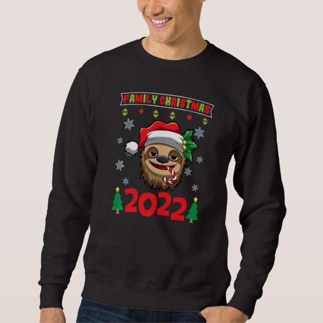 Sweatshirt Family Christmas 2022 Funny Matching Xmas Lover Pr (Devant)