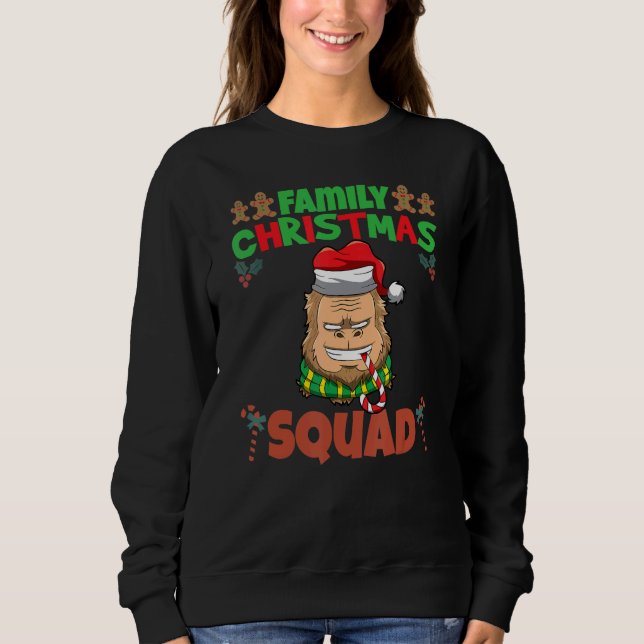 Sweatshirt Family Matching Christmas Squad X-Mas Holidays_31 (Devant)