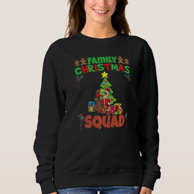 Sweatshirt Family Matching Christmas Squad X-Mas Holidays Pre (Devant)